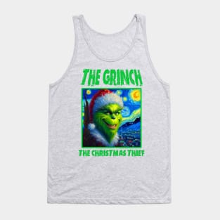 The Grinch in strarry night Tank Top